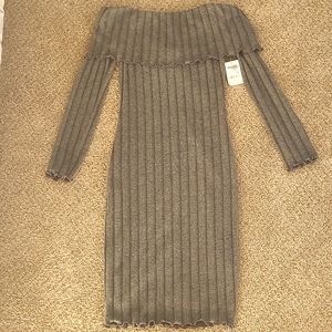 Charlotte russe bodycon sweater dress